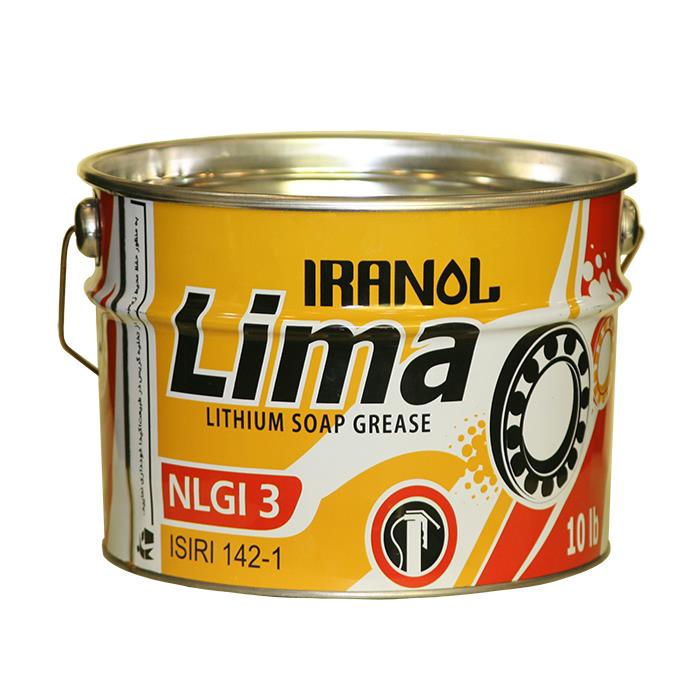 گریس نسوز ایرانول مدل لیما وزن 5 کیلوگرم